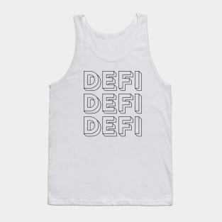 DeFi Decentralized Finance Crypto Tank Top